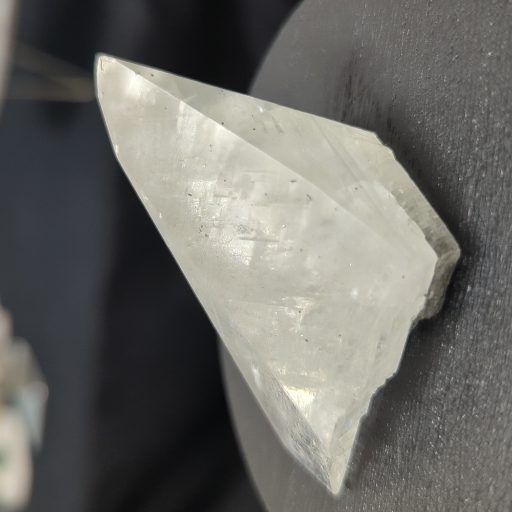 Linwood Mine Calcite Point with Marcasite Inclusion